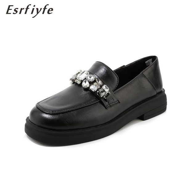 dress shoes esrfiyfe 2021 spring women casual loafers pu leather low heels pumps hook loop footwear female thick heel, Black
dress shoes esrfiyfe 2021 spring women casual loafers pu leather low heels pumps hook loop footwear female thick heel, Black