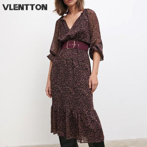 2021 spring autumn women vintage print midi dress with belt ruffles long sleeve a-line elegant party dresses ladies vestidos, Black;gray
2021 spring autumn women vintage print midi dress with belt ruffles long sleeve a-line elegant party dresses ladies vestidos, Black;gray
