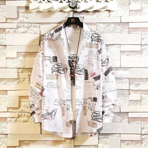 men's casual shirts men long sleeve shirt loose japanese streetwear fashion 2021 plus asian size -5xl1, White;black
men's casual shirts men long sleeve shirt loose japanese streetwear fashion 2021 plus asian size -5xl1, White;black
