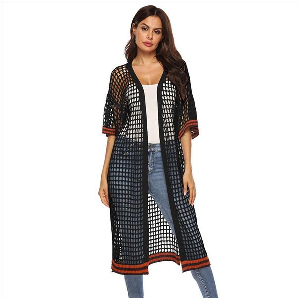 women half sleeve patchwork open cape casual coat blouse kimono jacket cardigan knitted mesh cardigan cutout high quality, White;black
women half sleeve patchwork open cape casual coat blouse kimono jacket cardigan knitted mesh cardigan cutout high quality, White;black
