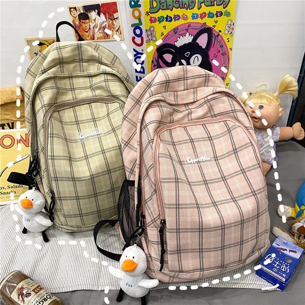mori department ancient book feeling lattice schoolbag female korean high school backpack female korean backpack female college student
mori department ancient book feeling lattice schoolbag female korean high school backpack female korean backpack female college student