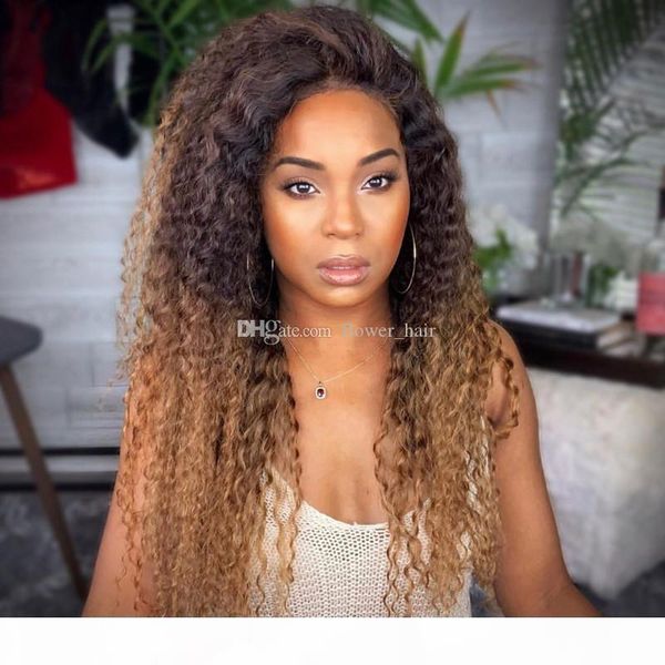 #1bt#27 ombre lace wig kinky curly ombre human hair wig brazilian full lace wigs for black women 150 density lace front wig, Black;brown
#1bt#27 ombre lace wig kinky curly ombre human hair wig brazilian full lace wigs for black women 150 density lace front wig, Black;brown
