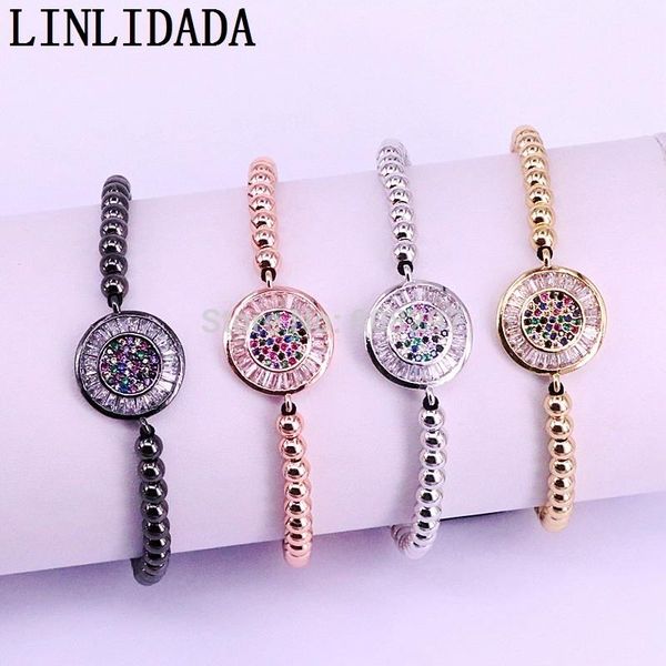 10pcs trendy mirco pave cz round bracelet men women braided macrame charm bracelets jewelry gift, Black
10pcs trendy mirco pave cz round bracelet men women braided macrame charm bracelets jewelry gift, Black