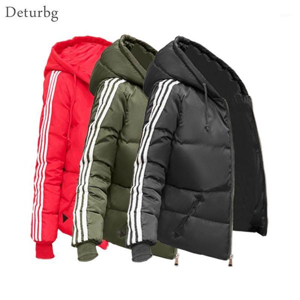 womens winter striped hooded jackets and coats 2018 parkas for women down cotton padded thickened warm jacket plus size ws1221, Black
womens winter striped hooded jackets and coats 2018 parkas for women down cotton padded thickened warm jacket plus size ws1221, Black