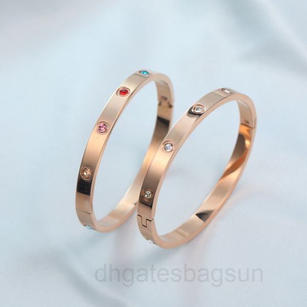 light luxury band diamond bracelet fadeless classic rose gold titanium steel bracelet women's hand jewelry net red minority design, Black
light luxury band diamond bracelet fadeless classic rose gold titanium steel bracelet women's hand jewelry net red minority design, Black