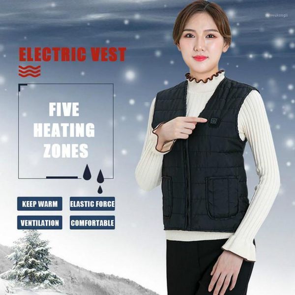 outdoor t-shirts area 5 usb intelligent heating vest warm clothes women heated black men's jacket winter sleeveless waistcoat cotton1, Gray;blue
outdoor t-shirts area 5 usb intelligent heating vest warm clothes women heated black men's jacket winter sleeveless waistcoat cotton1, Gray;blue