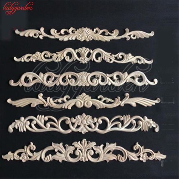 decorative woodcarving decal for furniture home decoration long carved applique window door decor wooden figurines crafts
decorative woodcarving decal for furniture home decoration long carved applique window door decor wooden figurines crafts