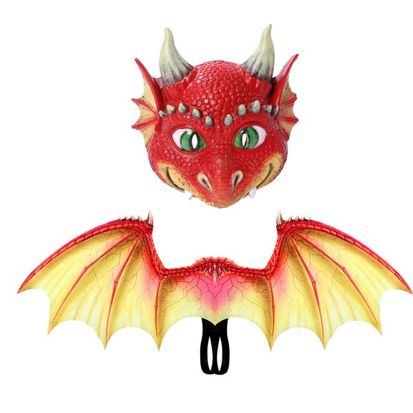 дети хэллоуин косплей костюмы new red dragon маски динозавр wing рождественский карнавал партии реквизит аксессуары день рождения подарки
дети хэллоуин косплей костюмы new red dragon маски динозавр wing рождественский карнавал партии реквизит аксессуары день рождения подарки
