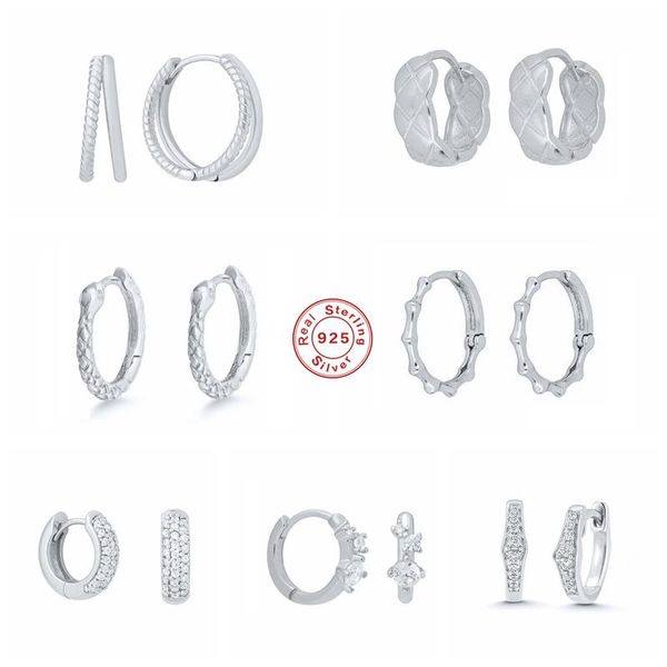 GS 925 Sterling Silver Gold Gold Hoop Earrings For Women Cubic Zirconia Jeweled Bamboo Snake Twist Circle Huggie Earring Gift, Golden;silver
GS 925 Sterling Silver Gold Gold Hoop Earrings For Women Cubic Zirconia Jeweled Bamboo Snake Twist Circle Huggie Earring Gift, Golden;silver
