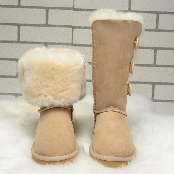 uvwp fashion women snow boots genuine sheepskin leather woman boots 100% natural fur long warm shoes women high winter, Black
uvwp fashion women snow boots genuine sheepskin leather woman boots 100% natural fur long warm shoes women high winter, Black