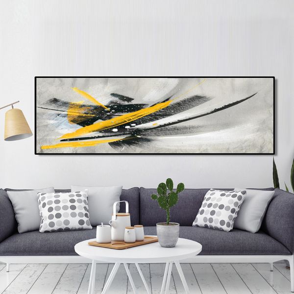 minimalistic black and yellow abstract oil painting on canvas nordic posters and prints wall art pictures for living room decor
minimalistic black and yellow abstract oil painting on canvas nordic posters and prints wall art pictures for living room decor