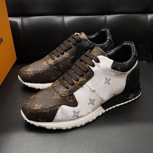 new l and v size 6-12 shoes fashion leather plus run away sneaker fashion shoes for men with original box runner outdoors chaussures pour, Black
new l and v size 6-12 shoes fashion leather plus run away sneaker fashion shoes for men with original box runner outdoors chaussures pour, Black