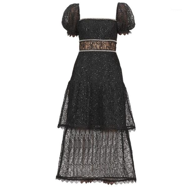 2019 winter new arrive elegant black lace embroidery women dress midi mesh lace party dress1, Black;gray
2019 winter new arrive elegant black lace embroidery women dress midi mesh lace party dress1, Black;gray
