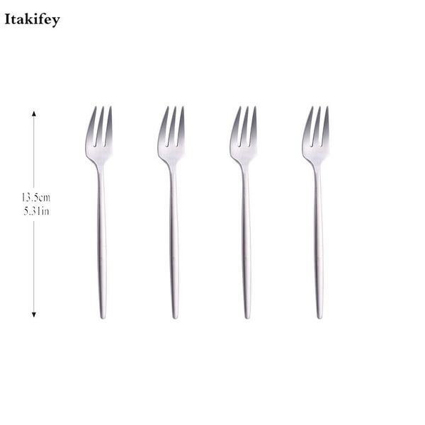 8/6pcs fruit cake forks black gold fork dinnerware set small fork l party restaurant 304 stainless steel travel cutlery
8/6pcs fruit cake forks black gold fork dinnerware set small fork l party restaurant 304 stainless steel travel cutlery