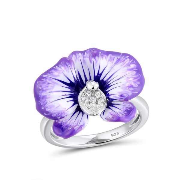 exaggerated big flower 925 sterling silver rings for women wedding engagement beautiful petal purple enamel luxury rings, Slivery;golden
exaggerated big flower 925 sterling silver rings for women wedding engagement beautiful petal purple enamel luxury rings, Slivery;golden