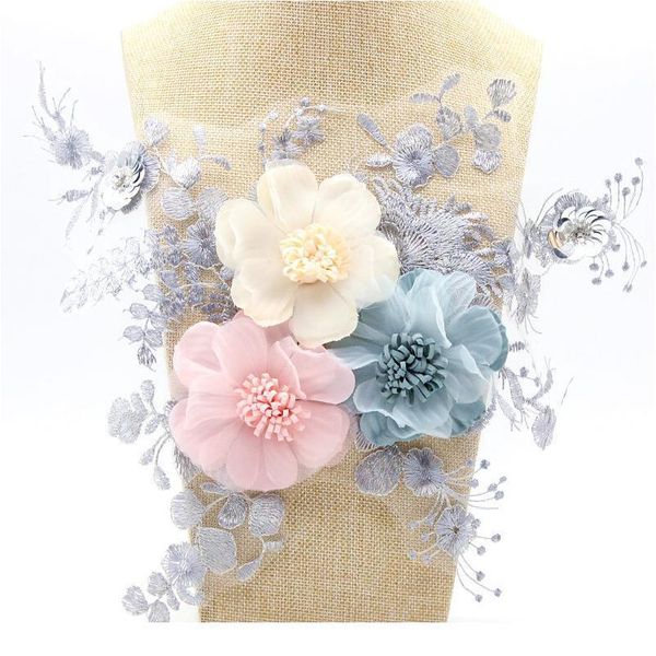 1pcs 3d flower lace applique embroidery sequin mesh sewing craft diy clothes acc bbywld
1pcs 3d flower lace applique embroidery sequin mesh sewing craft diy clothes acc bbywld