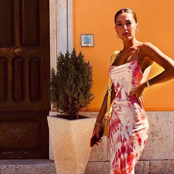 women backless sleeveless dress bandage bodycon evening party spaghetti strap maxi dresses tie dyeing long dress, Black;gray
women backless sleeveless dress bandage bodycon evening party spaghetti strap maxi dresses tie dyeing long dress, Black;gray
