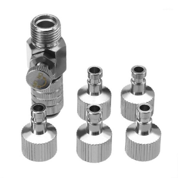 1/8 plug air pump connector adjustable pressure quick connector alloy metal adjustable pressure quick for airbrush1
1/8 plug air pump connector adjustable pressure quick connector alloy metal adjustable pressure quick for airbrush1