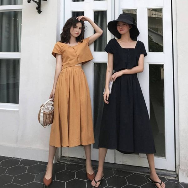 eo6en summer french women's two-piece suit hepburn style t-shirt exposed short sleeve t-shirt slimnavel skirtshort skirt skirtnet red f, Black;gray
eo6en summer french women's two-piece suit hepburn style t-shirt exposed short sleeve t-shirt slimnavel skirtshort skirt skirtnet red f, Black;gray