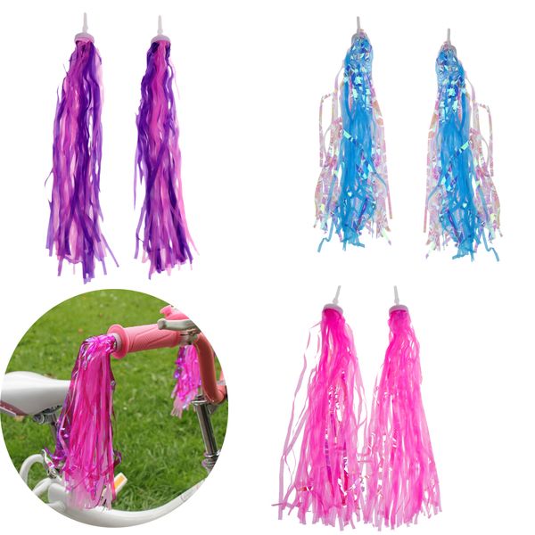6pieces childrens bike handlebar streamers /bicycle grips sparkle retro pom pom tassels for kids bike 3 color
6pieces childrens bike handlebar streamers /bicycle grips sparkle retro pom pom tassels for kids bike 3 color