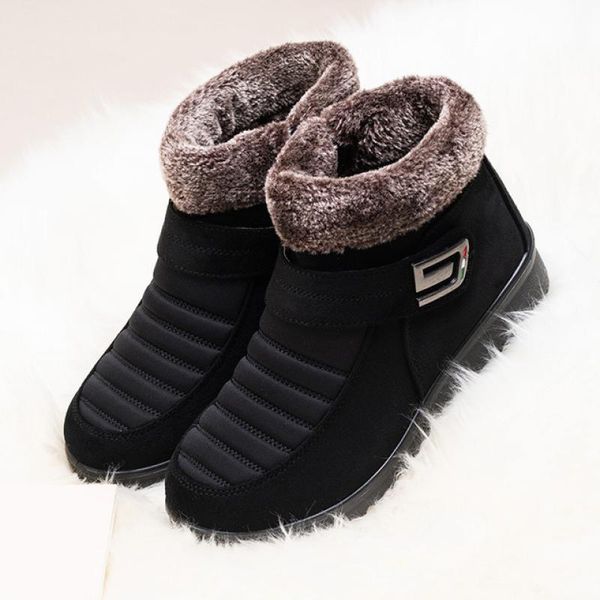 boots winter women shoes 2021 warm snow non slip plush linning cotton mother zipper high soft comfortable female, Black
boots winter women shoes 2021 warm snow non slip plush linning cotton mother zipper high soft comfortable female, Black