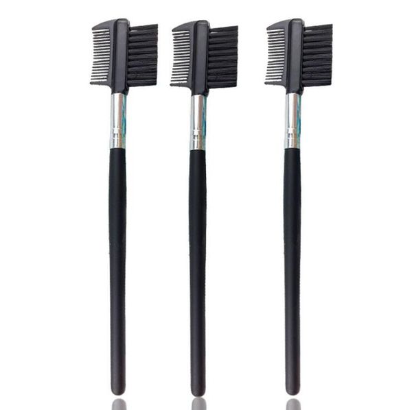 new professional 2 in 1 beauty double heads black eyebrow eyelashes eye brow extension brush makeup tools eyelashes comb
new professional 2 in 1 beauty double heads black eyebrow eyelashes eye brow extension brush makeup tools eyelashes comb