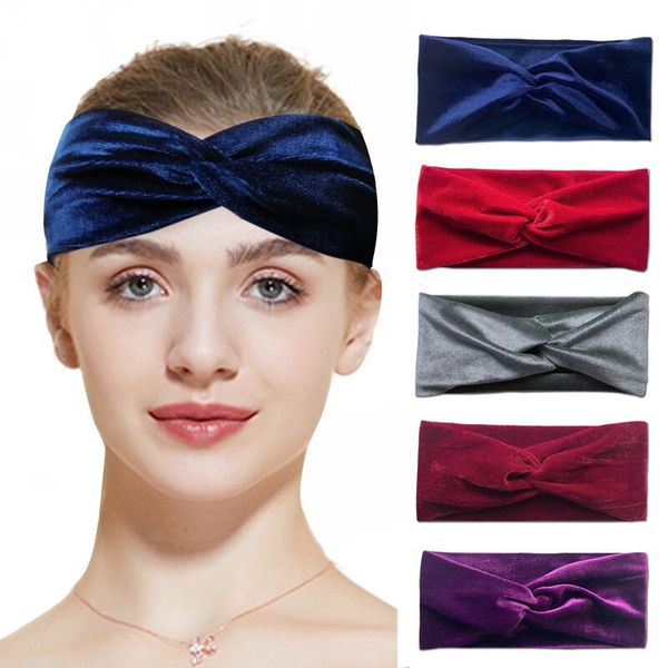 women twist knot wrap headband velvet soft elastic turban head casual lady princess hair accessories headware, Slivery;white
women twist knot wrap headband velvet soft elastic turban head casual lady princess hair accessories headware, Slivery;white