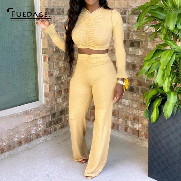 fuedage solid two piece set and pants o neck long sleeves autumn tracksuits 2 piece set women ruched casual outfits 20201, Gray
fuedage solid two piece set and pants o neck long sleeves autumn tracksuits 2 piece set women ruched casual outfits 20201, Gray
