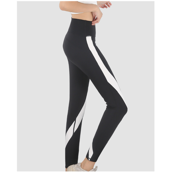 women's contrast striped stretch fitness pants color matching high waist abdominal yoga sportswear outdoor cycling running pants, White;red
women's contrast striped stretch fitness pants color matching high waist abdominal yoga sportswear outdoor cycling running pants, White;red
