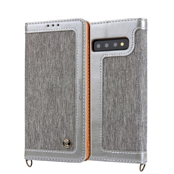 for galaxy s10 cmai2 legend of xingyue series denim texture horizontal flip leather case with holder card slots p frame hand strap
for galaxy s10 cmai2 legend of xingyue series denim texture horizontal flip leather case with holder card slots p frame hand strap