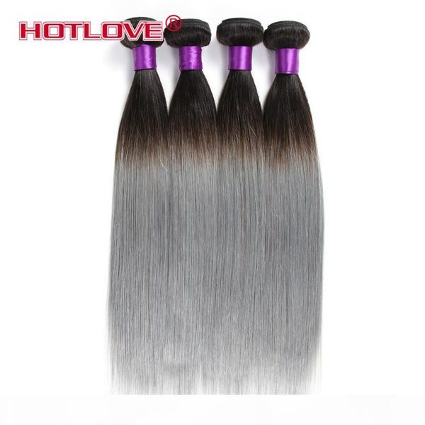 hotlove top quality 3 связки серый бразильский ombre hair extensions two tone color 1b серый ombre прямой бразильский remy человеческих воло, Black
hotlove top quality 3 связки серый бразильский ombre hair extensions two tone color 1b серый ombre прямой бразильский remy человеческих воло, Black