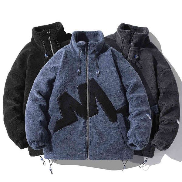 2021 winter new cotton coat men's fashion youth loose casual letter color matching cashmere men, Black;brown
2021 winter new cotton coat men's fashion youth loose casual letter color matching cashmere men, Black;brown