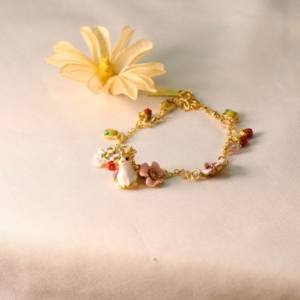 gfpec lovely fresh personality rabbit temperament feminine bracelet sweet lovely fresh personality rabbit flower feminine temperament flower, Golden;silver
gfpec lovely fresh personality rabbit temperament feminine bracelet sweet lovely fresh personality rabbit flower feminine temperament flower, Golden;silver