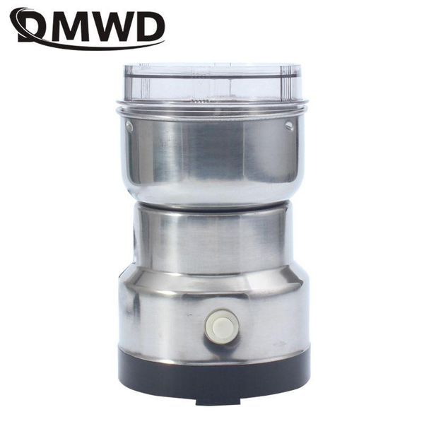 dmwd stainless steel electric coffee grinder small coffee mill bean rice spices grinding machine for household crusher
dmwd stainless steel electric coffee grinder small coffee mill bean rice spices grinding machine for household crusher