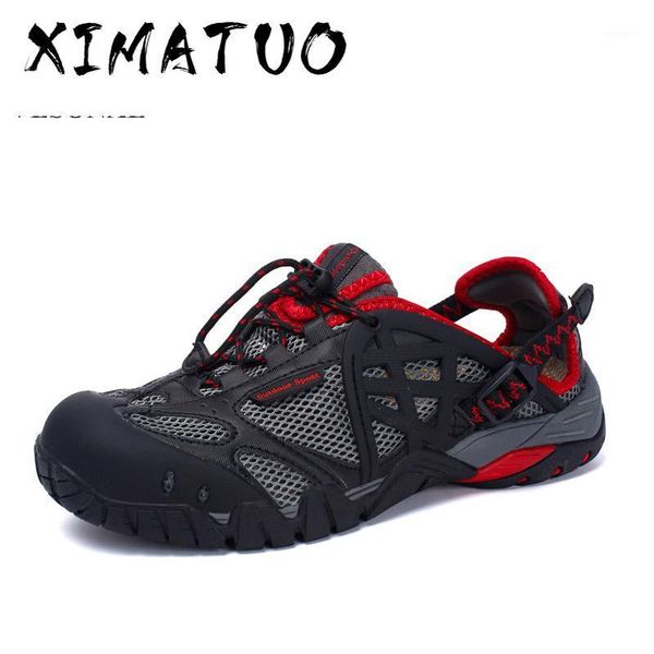 brand summer style male mesh sandals shoes men couples casual beach breathable light lace-up quality comfortable sandal1, Black
brand summer style male mesh sandals shoes men couples casual beach breathable light lace-up quality comfortable sandal1, Black