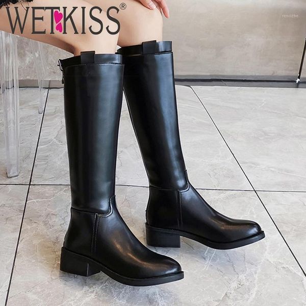 boots wetkiss motorcycle women knee high boot female thick heels shoes ladies round toe buckle neutral winter 2021 1, Black
boots wetkiss motorcycle women knee high boot female thick heels shoes ladies round toe buckle neutral winter 2021 1, Black