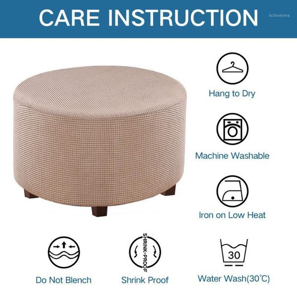 washable removable with elastic bottom multifunction living room high stretch round ottoman slipcover footstool protector cover1
washable removable with elastic bottom multifunction living room high stretch round ottoman slipcover footstool protector cover1
