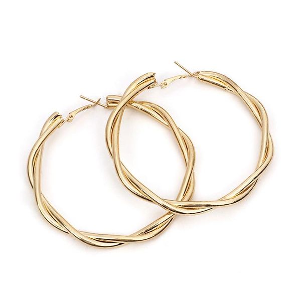 hoop & huggie 2021 fashion style gold silver color big circle earring for women girls punk twisted knot round ear hoops jewelry gifts, Golden;silver
hoop & huggie 2021 fashion style gold silver color big circle earring for women girls punk twisted knot round ear hoops jewelry gifts, Golden;silver