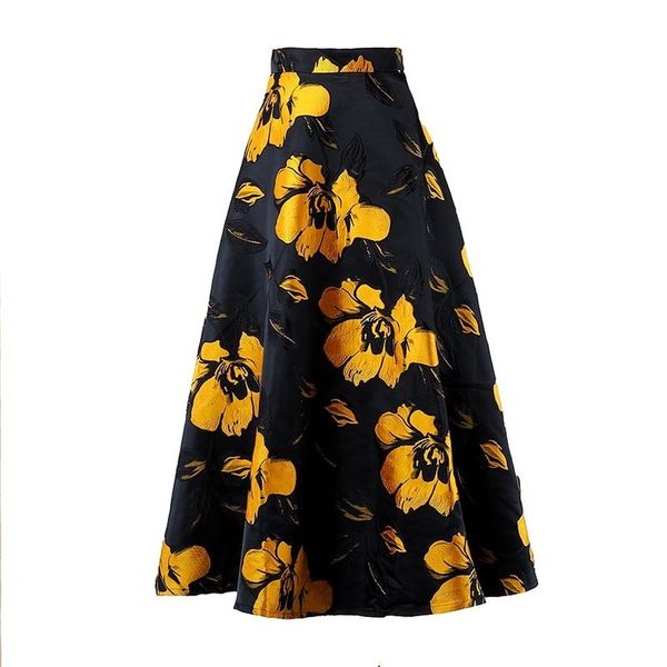 female 2021 new fashions retro printing high-waisted to-line mid-length feminine fashion high street party skirt geol, Black
female 2021 new fashions retro printing high-waisted to-line mid-length feminine fashion high street party skirt geol, Black