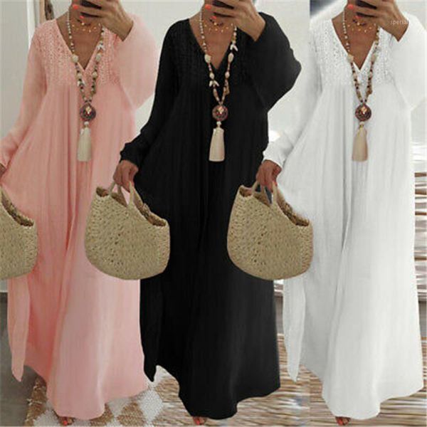 uk women lace v neck long sleeve ladies holiday maxi kaftan dress plus size s-5xl1, Black;gray
uk women lace v neck long sleeve ladies holiday maxi kaftan dress plus size s-5xl1, Black;gray