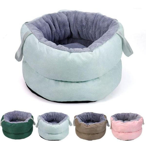 multifunctional portable pet nest mat deep sleeping dog house cat nest winter warm dog kennels 40*28*10cm1
multifunctional portable pet nest mat deep sleeping dog house cat nest winter warm dog kennels 40*28*10cm1