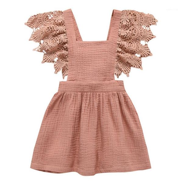 summer baby clothes solid color lace suspender christmas dress little girl sweet style cutout sleeves elegant princess dress1, Red;yellow
summer baby clothes solid color lace suspender christmas dress little girl sweet style cutout sleeves elegant princess dress1, Red;yellow