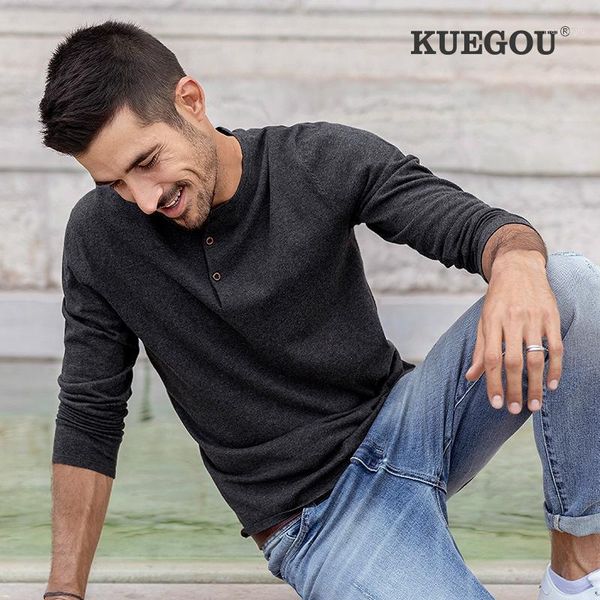 kuegou cotton autumn clothing black solid color men's sweaters thin fashion pullover sweater men plus size az-320201, White;black 
kuegou cotton autumn clothing black solid color men's sweaters thin fashion pullover sweater men plus size az-320201, White;black