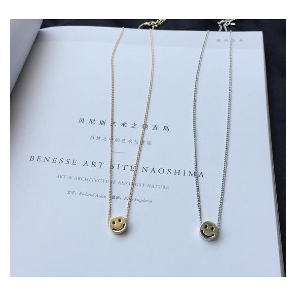 fashion simple smiley face short clavicle chain temperament couple necklace decoration accessories necklace sqcavy dh_seller2010, Silver
fashion simple smiley face short clavicle chain temperament couple necklace decoration accessories necklace sqcavy dh_seller2010, Silver