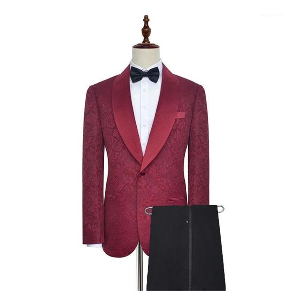 men's suits & blazers custom made men shawl lapel pattern red and black groom tuxedos wedding 2 pieces ( jacket+pants+tie ) e1171, White;black
men's suits & blazers custom made men shawl lapel pattern red and black groom tuxedos wedding 2 pieces ( jacket+pants+tie ) e1171, White;black