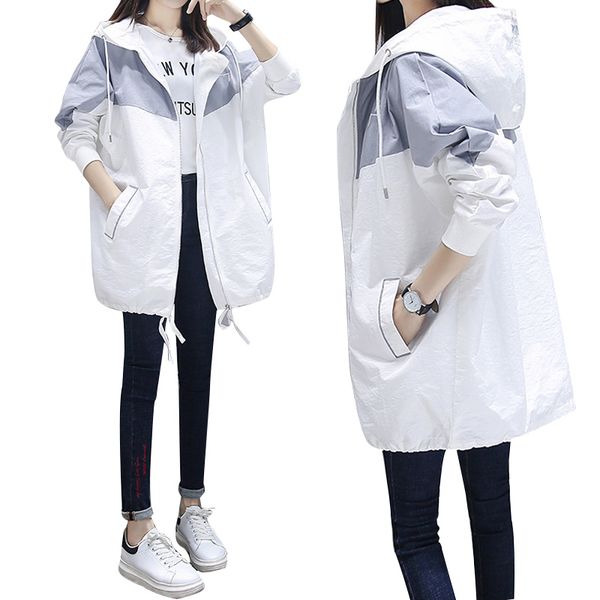 fashion women patchwork color trench coat 2020 new spring autumn casual hooded medium long outerwear female windbreaker clothing 1026, Tan;black
fashion women patchwork color trench coat 2020 new spring autumn casual hooded medium long outerwear female windbreaker clothing 1026, Tan;black