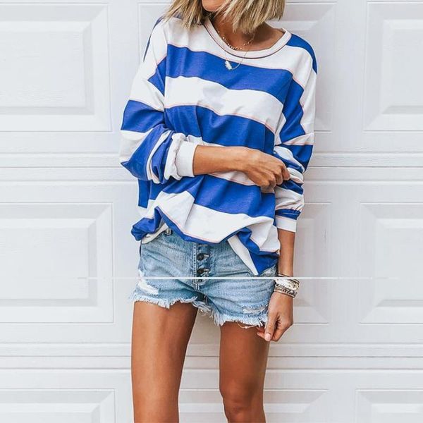 autumn blue striped print loose o neck women blouses casual long sleeve female blouse 2020 fashion streetwear ladies 1, White
autumn blue striped print loose o neck women blouses casual long sleeve female blouse 2020 fashion streetwear ladies 1, White
