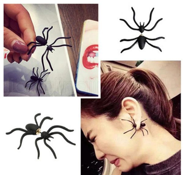 punk earring black spider ear stud funny style weird design earring decoration jewelry accessories wmtwtq dayupshop
punk earring black spider ear stud funny style weird design earring decoration jewelry accessories wmtwtq dayupshop