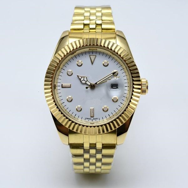 classic fashion men's and women's steel watch calendar waterproof male and female students couple quartz watch gift table, Silver
classic fashion men's and women's steel watch calendar waterproof male and female students couple quartz watch gift table, Silver
