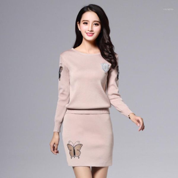 two piece dress 2021 spring autumn sweater print butterfly 2 set women crop and skirt knitted pullover1, White
two piece dress 2021 spring autumn sweater print butterfly 2 set women crop and skirt knitted pullover1, White
